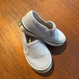 Janie and Jack light blue Slip-On Kids Shoes